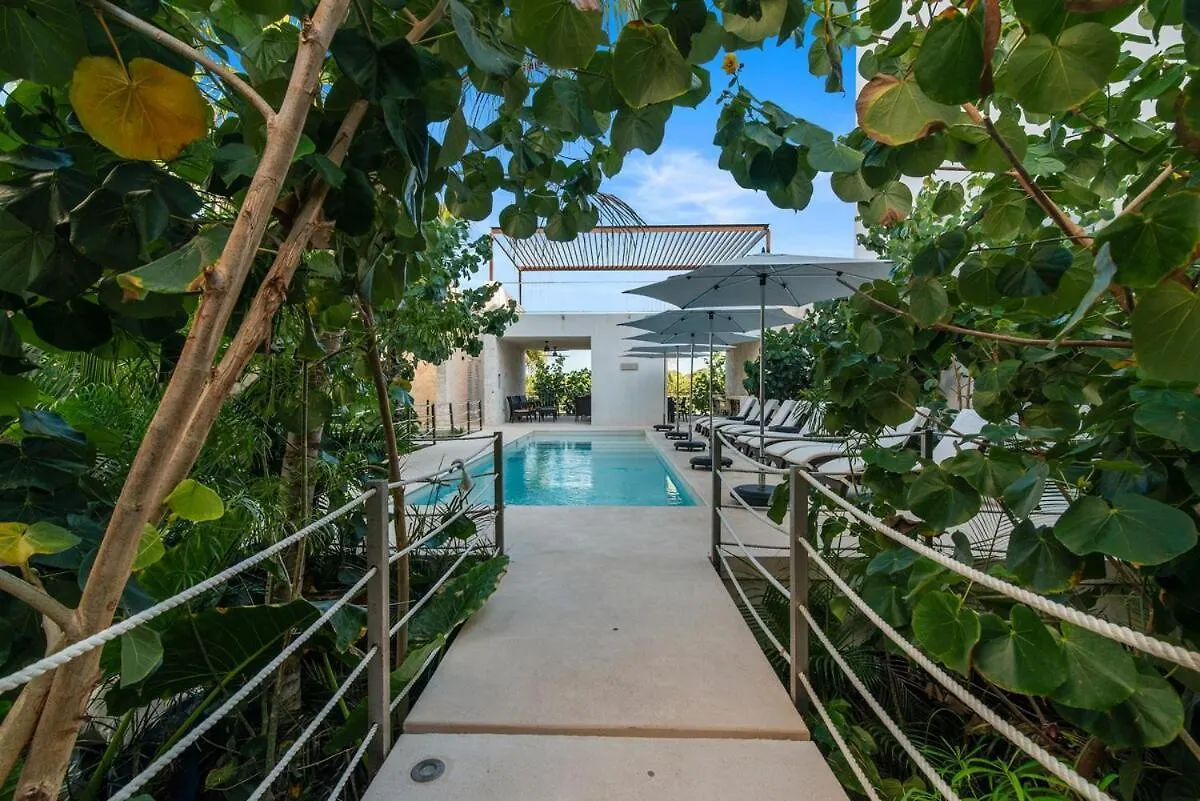公寓 Akumal Luumha Private Hot Tub 7 Rooftop Pools Beach Access